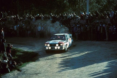 Michèle Mouton - Fabrizia Pons
16º Rallye de Portugal Vinho do Porto 1982. Audi Quattro (IN-NH 42). Clasificada 1ª.

Del 3 al 6 de Marzo, Estoril, Cascais, Lisboa, Portugal.
Superficie: asfalto - tierra.

El Rally tenia un total 2312 km de los que 637.07 km divididos 40 tramos eran especiales.

Se inscribieron 107 equipos, tomaron 91, finalizaron 23.@
Palabras clave: Michele_Mouton;Audi;Quattro;Portugal;1982