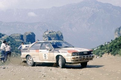 Michèle Mouton - Fabrizia Pons
29º Rothmans Acropolis Rally 1982. Audi Quattro (IN-NU 40). Clasificada 1ª.

Del 31 de Mayo al 3 de Junio, Atenas, Grecia.
Superficie: tierra.

El Rally tení­a un total de 2603.00 km de los que 1004.58 km divididos en 57 tramos eran especiales (dos de ellos fueron cancelados SS10 Moschokaria 1 de 10.00 km y SS38 Killini de 27 Km).

Tomaron la salida 136 equipos, finalizaron 32.

Foto 1 de 2
@
Palabras clave: Michele_Mouton;Fabrizia_Pons;Audi;Quattro;Acropolis;Grecia;Grupo_B;1982;Mujeres;Womens