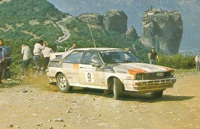 Michèle Mouton - Fabrizia Pons
29º Rothmans Acropolis Rally 1982. Audi Quattro (IN-NU 40). Clasificada 1ª.

Del 31 de Mayo al 3 de Junio, Atenas, Grecia.
Superficie: tierra.

El Rally tení­a un total de 2603.00 km de los que 1004.58 km divididos en 57 tramos eran especiales (dos de ellos fueron cancelados SS10 Moschokaria 1 de 10.00 km y SS38 Killini de 27 Km).

Tomaron la salida 136 equipos, finalizaron 32.

Foto 2 de 2
@
Palabras clave: Michele_Mouton;Fabrizia_Pons;Audi;Quattro;Acropolis;Grecia;Grupo_B;1982;Mujeres;Womens