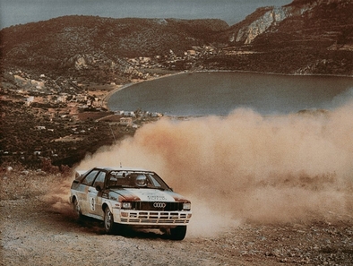 Michèle Mouton - Fabrizia Pons
29º Rothmans Acropolis Rally 1982. Audi Quattro (IN-NU 40). Clasificada 1ª.

Del 31 de Mayo al 3 de Junio, Atenas, Grecia.
Superficie: tierra.

El Rally tení­a un total de 2603.00 km de los que 1004.58 km divididos en 57 tramos eran especiales (dos de ellos fueron cancelados SS10 Moschokaria 1 de 10.00 km y SS38 Killini de 27 Km).

Tomaron la salida 136 equipos, finalizaron 32.@
Palabras clave: Michele_Mouton;Audi;Quattro;Acropolis;Grecia;Grupo_B;1982;Mujeres;Womens