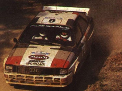 Michèle Mouton - Fabrizia Pons
29º Rothmans Acropolis Rally 1982. Audi Quattro (IN-NU 40). Clasificada 1ª.

Del 31 de Mayo al 3 de Junio, Atenas, Grecia.
Superficie: tierra.

El Rally tení­a un total de 2603.00 km de los que 1004.58 km divididos en 57 tramos eran especiales (dos de ellos fueron cancelados SS10 Moschokaria 1 de 10.00 km y SS38 Killini de 27 Km).

Tomaron la salida 136 equipos, finalizaron 32.@
Palabras clave: Michele_Mouton;Audi;Quattro;Acropolis;Grecia;Grupo_B;1982;Mujeres;Womens