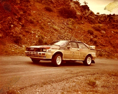 Michèle Mouton - Fabrizia Pons
29º Rothmans Acropolis Rally 1982. Audi Quattro (IN-NU 40). Clasificada 1ª.

Del 31 de Mayo al 3 de Junio, Atenas, Grecia.
Superficie: tierra.

El Rally tení­a un total de 2603.00 km de los que 1004.58 km divididos en 57 tramos eran especiales (dos de ellos fueron cancelados SS10 Moschokaria 1 de 10.00 km y SS38 Killini de 27 Km).

Tomaron la salida 136 equipos, finalizaron 32.@
Palabras clave: Michele_Mouton;Audi;Quattro;Acropolis;Grecia;Grupo_B;1982;Mujeres;Womens
