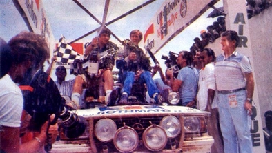 Walter Röhrl - Christian Geistdörfer
14º Marlboro Rallye Cote d'Ivoire 1982. Opel Ascona 400 (GG-CJ 991). Clasificado 1º.

De 27 de Octubre al 1 de Noviembre, Abidjan, Costa d'Ivori, África.
Superficie: tierra.

El Rally tenia un total de 4935.51 km con 54 controles horarios.

Tomaron la salida 51 equipos, finalizaron 6.@
Palabras clave: Walter_Röhrl;Costa_Marfil;Opel;Ascona;1982;Personajes