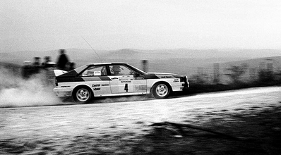Hannu Mikkola - Arne Hertz
24º Rallye de Sanremo 1982. Audi Quattro (IN-NN 82). Clasificado 2º.

Del 3 al 9 de Octubre, Sanremo, Imperia, Liguria, Italia.
Superficie: asfalto - tierra.
El Rally tenia un total de 2663 km de los que 735.44 km divididos en 56 tramos eran especiales.
Tomaron la salida 90 equipos, finalizaron 27.@
Palabras clave: ;Audi;Quattro;Sanremo;1982