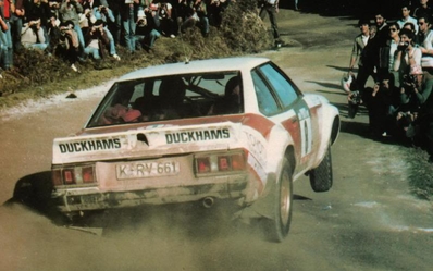 Per Eklund - Ragnar Spjuth
16º Rallye de Portugal Vinho do Porto 1982. Toyota Celica 2000GT (K-RV 661). Clasificado 2º.

Del 3 al 6 de Marzo, Estoril, Cascais, Lisboa, Portugal.
Superficie: asfalto - tierra.

El Rally tenia un total 2312 km de los que 637.07 km divididos 40 tramos eran especiales.

Se inscribieron 107 equipos, tomaron 91, finalizaron 23.@
Palabras clave: ;Ragnar_Spjuth;Portugal;Toyota;Celica;1982