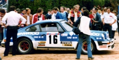 Bernard Béguin - Jean-Jacques Lenne
26º Tour de Corse - Rallye de France 1982. Porsche 911 SC, (6087 VW 38).
Clasificado 3º tras dura lucha con Walter Röhrl - Christian Geistdörfer con Opel Ascona 400 (GG-CJ 991), clasificado 4º a 30