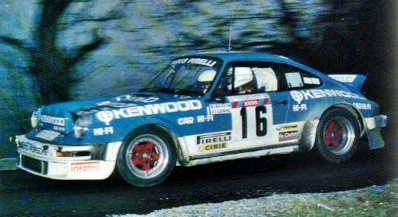 Bernard Béguin - Jean-Jacques Lenne
26º Tour de Corse - Rallye de France 1982. Porsche 911 SC, (6087 VW 38).
Clasificado 3º tras dura lucha con Walter Röhrl - Christian Geistdörfer con Opel Ascona 400 (GG-CJ 991), clasificado 4º a 30