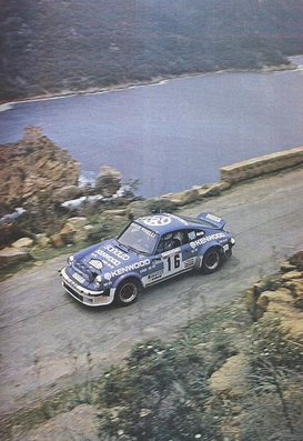Bernard Béguin - Jean-Jacques Lenne
26º Tour de Corse - Rallye de France 1982. Porsche 911 SC, (6087 VW 38).
Clasificado 3º tras dura lucha con Walter Röhrl - Christian Geistdörfer con Opel Ascona 400 (GG-CJ 991), clasificado 4º a 30