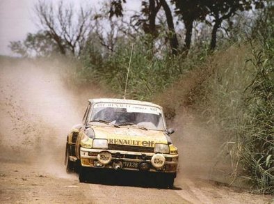 Bruno Saby - Daniel le Saux
14º Rallye Côte d'Ivoire 1982. Renault 5 Turbo. Clasificado 4º.

Del 27 de Octubre al 1 de Noviembre, Abidjan, Costa d'Ivori, África.
Superficie: tierra.

El Rally tenia un total de 4995 con 54 controles horarios.

Tomaron la salida 56 equipos, finalizaron 6.@
Palabras clave: Bruno_Saby;Renault;Turbo;Costa_Marfil;1982;Grupo_B