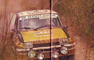 Bruno Saby - Daniel le Saux
14º Rallye Côte d'Ivoire 1982. Renault 5 Turbo. Clasificado 4º.

Del 27 de Octubre al 1 de Noviembre, Abidjan, Costa d'Ivori, África.
Superficie: tierra.

El Rally tenia un total de 4995 con 54 controles horarios.

Tomaron la salida 56 equipos, finalizaron 6.@
Palabras clave: Bruno_Saby;Renault;Turbo;Costa_Marfil;1982;Grupo_B