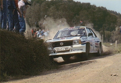 Henri Toivonen - Fred Gallagher
24º Rally de Sanremo 1982. Opel Ascona 400 (GG-CJ 991). Clasificado 5º.

La revista AUTOSPORT opinó de la participación de Henri en esta prueba:
