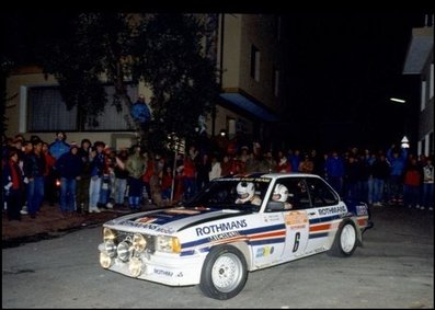 Henri Toivonen - Fred Gallagher
24º Rally de Sanremo 1982. Opel Ascona 400 (GG-CJ 991). Clasificado 5º.

La revista AUTOSPORT opinó de la participación de Henri en esta prueba:
