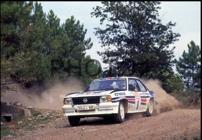 Henri Toivonen - Fred Gallagher
24º Rally de Sanremo 1982. Opel Ascona 400 (GG-CJ 991). Clasificado 5º.

La revista AUTOSPORT opinó de la participación de Henri en esta prueba:
