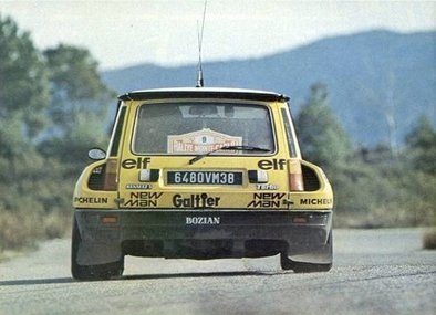 Bruno Saby - Francoise Sappey
50º Rallye Automobile de Monte-Carlo 1982. Renault 5 Turbo (6480 VM 38). Clasificado 5º.

Del 16 al 22 de Enero, Monte Carlo.
Superficie: asfalto - nieve.

El Rally tenia un total de 4082.71 km de los que 747.81 km divididos en 32 tramos eran especiales, (2 de ellas fueron canceladas SS7 Trigance - Chateauvieux 1 de 28,53 Km y SS15 St Jean en Royans - La Chapelle en Vercors de 38,67 Km).

Se inscribieron 306 equipos, tomaron la salida 299, finalizaron 140.

Esta foto fue tomada durante una prueba de prensa después de la celebración del Rallye.@
Palabras clave: ;Renault;Turbo;Montecarlo;1982