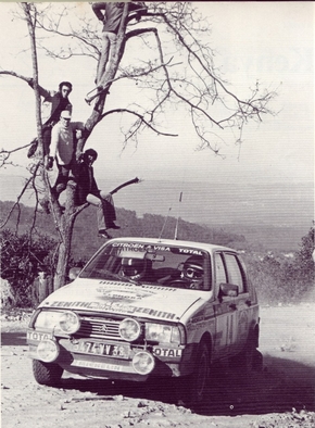 Alain Coppier - Josépha Laloz
16º Rallye de Portugal Vinho do Porto 1982. Citroën Visa Trophée (5474 VV 38). Clasificado 5º.

Del 3 al 6 de Marzo, Estoril, Cascais, Lisboa, Portugal.
Superficie: asfalto - tierra.

El Rally tenia un total 2312 km de los que 637.07 km divididos 40 tramos eran especiales.

Se inscribieron 107 equipos, tomaron 91, finalizaron 23.@
Palabras clave: Citroen;Visa;Trophee;Grupo_B;Portugal;1982