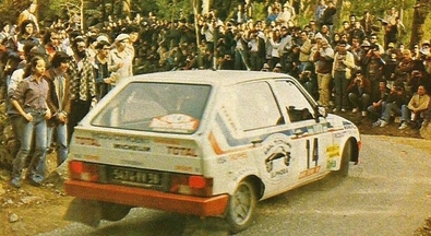 Alain Coppier - Josépha Laloz
16º Rallye de Portugal Vinho do Porto 1982. Citroën Visa Trophée (5474 VV 38). Clasificado 5º.

Del 3 al 6 de Marzo, Estoril, Cascais, Lisboa, Portugal.
Superficie: asfalto - tierra.

El Rally tenia un total 2312 km de los que 637.07 km divididos 40 tramos eran especiales.

Se inscribieron 107 equipos, tomaron 91, finalizaron 23.@
Palabras clave: Citroen;Visa;Trophee;Grupo_B;Portugal;1982