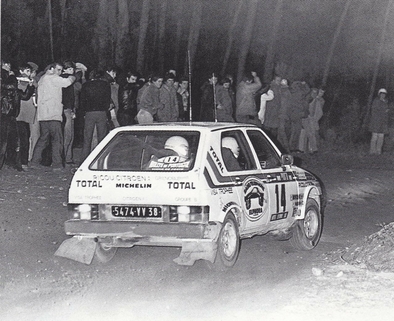 Alain Coppier - Josépha Laloz
16º Rallye de Portugal Vinho do Porto 1982. Citroën Visa Trophée (5474 VV 38). Clasificado 5º.

Del 3 al 6 de Marzo, Estoril, Cascais, Lisboa, Portugal.
Superficie: asfalto - tierra.

El Rally tenia un total 2312 km de los que 637.07 km divididos 40 tramos eran especiales.

Se inscribieron 107 equipos, tomaron 91, finalizaron 23.@
Palabras clave: Citroen;Visa;Trophee;Grupo_B;Portugal;1982