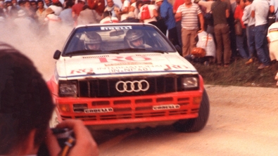 Michele Cinotto - Emilio Radaelli
24º Rally de Sanremo 1982. Audi Quattro (IN-NP 40). Clasificado 6º.

Del 3 al 9 de Octubre, Sanremo, Imperia, Liguria, Italia.
Superficie: asfalto - tierra.

El Rally tenia un total de 2663 km de los que 735.44 km divididos en 56 tramos eran especiales.

Tomaron la salida 90 equipos, finalizaron 27.

© Ernesto Mafrin
@
Palabras clave: Michele_Cinotto;Audi;Quattro;Sanremo;1982