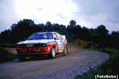 Michele Cinotto - Emilio Radaelli
24º Rally de Sanremo 1982. Audi Quattro (IN-NP 40). Clasificado 6º.

Del 3 al 9 de Octubre, Sanremo, Imperia, Liguria, Italia.
Superficie: asfalto - tierra.

El Rally tenia un total de 2663 km de los que 735.44 km divididos en 56 tramos eran especiales.

Tomaron la salida 90 equipos, finalizaron 27.

© Alberto Anam
@@
Palabras clave: Michele_Cinotto;Audi;Quattro;Sanremo;1982
