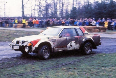 Bjorn Waldegard - Ragnar Spjuth
31º Lombard RAC Rally 1982. Toyota Celica 2000 GT (K-AR 606). Clasificado 7º.

Del 21 al 25 de Noviembre, York, Inglaterra.
Superficie: asfalto - tierra.

El Rally tenia un total de 2970 km de los que 716 km divididos en 69 tramos eran especiales, (una de ellas fue cancelada SS46 Yair de 8.53 Km).

Se inscribieron 161 equipos, tomaron la salida 146, finalizaron 63.@
Palabras clave: ;Toyota;Celica;Gran_Bretaña;RAC_Rally;1982;Inglaterra