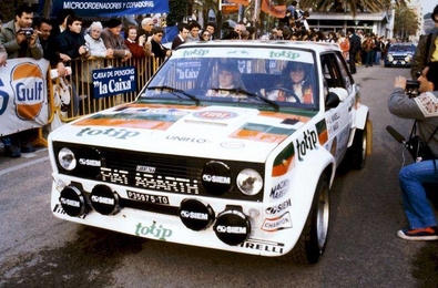 Antonella Mandelli - Fiorella Maggi
30º Rally Costa Brava 1982. Fiat 131 Abarth (TO P35975). Clasificada 7ª.

Del 18 al 21 de Febrero, Lloret de Mar, Girona, Catalunya, España.
Superficie: asfalto - tierra. 

El Raly tenía un total de 470.23 km cronometrados divididos en 2 etapas y 39 tramos especiales.

Tomaron la salida 71 equipos, finalizaron 26.@
Palabras clave: ;Fiat;Abarth;Costa_Brava;1982;Womens;Mujeres;Catalunya;España;Spain