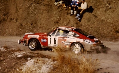 Jean-Pierre Ballet - Christian Gilbert (Tilber)
50º Rallye Automobile de Monte-Carlo 1982. Porsche 911 SC (Gr.B), (1198 RM 84). Clasificado 9º.

Del 16 al 22 de Enero, Monte Carlo.
Superficie: asfalto - nieve.

El Rally tenia un total de 4082.71 km de los que 747.81 km divididos en 32 tramos eran especiales, (2 de ellas fueron canceladas SS7 Trigance - Chateauvieux 1 de 28,53 Km y SS15 St Jean en Royans - La Chapelle en Vercors de 38,67 Km).

Se inscribieron 306 equipos, tomaron la salida 299, finalizaron 140.@
Palabras clave: Porsche;Grupo_B;Montecarlo;1982