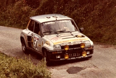 Jean-Claude Torre - Patrick de la Foata
26º Tour de Corse - Rallye de France 1982. Renault 5 Turbo (111 CS 2A). Clasificado 13º.

Del 6 al 8 de Mayo, Ajaccio, Córcega, Francia.
Superficie: asfalto.

El Rally tenia un total de 1616.70 km de los que 1176.10 km divididos en 27 tramos eran especiales.

Se inscribieron 181 equipos, tomaron la salida 177, finalizaron 47.@
Palabras clave: Renault;Turbo;Corse;Corcega;1982