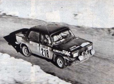 Jacques Gleizes - Jeanine Porterat
50º Rallye Automobile de Monte-Carlo 1982. Simca Rallye 2. Clasificado 55º.

Del 16 al 22 de Enero, Monte Carlo.
Superficie: asfalto - nieve.

El Rally tenia un total de 4082.71 km de los que 747.81 km divididos en 32 tramos eran especiales, (2 de ellas fueron canceladas SS7 Trigance - Chateauvieux 1 de 28,53 Km y SS15 St Jean en Royans - La Chapelle en Vercors de 38,67 Km).

Se inscribieron 306 equipos, tomaron la salida 299, finalizaron 140.@
Palabras clave: Simca;Montecarlo;1982