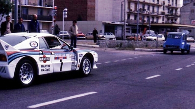 Attilio Bettega - Maurizio Perissinot
26º Tour de Corse - Rallye de France 1982. Lancia Rally 037 (A6 33089). Abandonó por accidente en SS10 Ponte Rosso - Borgo de 42.60 Km.

En dicho accidente, Attilio se rompió las 2 piernas y Maurizio sufrió heridas y contusiones leves.

Debut en el Mundial de Rallys del Lancia Rally 037.

Del 6 al 8 de Mayo, Ajaccio, Córcega, Francia.
Superficie: asfalto.

El Rally tenia un total de 1616.70 km de los que 1176.10 km divididos en 27 tramos eran especiales.

Se inscribieron 181 equipos, tomaron la salida 177, finalizaron 47.@
Palabras clave: ;Lancia;Corcega;1982;Corse;Rally