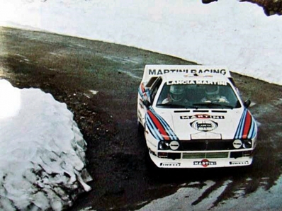 Attilio Bettega - Maurizio Perissinot
26º Tour de Corse - Rallye de France 1982. Lancia Rally 037 (A6 33089). Abandonó por accidente en SS10 Ponte Rosso - Borgo de 42.60 Km.

En dicho accidente, Attilio se rompió las 2 piernas y Maurizio sufrió heridas y contusiones leves.

Debut en el Mundial de Rallys del Lancia Rally 037.

Del 6 al 8 de Mayo, Ajaccio, Córcega, Francia.
Superficie: asfalto.

El Rally tenia un total de 1616.70 km de los que 1176.10 km divididos en 27 tramos eran especiales.

Se inscribieron 181 equipos, tomaron la salida 177, finalizaron 47.@
Palabras clave: ;Lancia;Corcega;1982;Corse;Rally