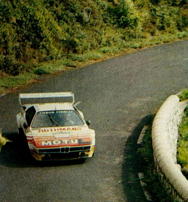 Bernard Darniche - Alain Mahé
41º Tour de France Automobile 1982. BMW M1. Abandonó por motor en SS24 Col Segra 1 (asfalto/tierra) de 13.50 km.

Del 17 al 22 de Septiembre, Paris, Nice.
Superficie: asfalto - tierra.

La prueba tenia un total de 603.00 km cronometrados divididos en 5 etapas y 29 tramos especiales.

Tomaron la salida 84 equipos, finalizaron 38.@
Palabras clave: ;BMW;M1;Tour_France_Automobile;1982