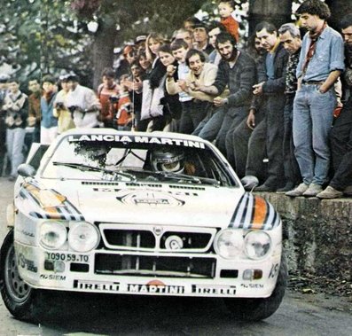 Markku Alén - Ilkka Kivimäki
24º Rally de San Remo 1982. Lancia Rally 037 (TO Y09059). Abandonó por motor en SS40 Palagione 3 de 9.42 Km.

Del 3 al 9 de Octubre, Sanremo, Imperia, Liguria, Italia.
Superficie: asfalto - tierra.
El Rally tenia un total de 2663 km de los que 735.44 km divididos en 56 tramos eran especiales.
Tomaron la salida 90 equipos, finalizaron 27.@
Palabras clave: Markku_Alen;Ilkka_Kivimaki;Lancia;Rally;Grupo_B;Sanremo;1982