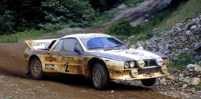 Markku Alén - Ilkka Kivimaki
29º Rally Acrópolis 1982. Lancia Rally 037 (A6 33088). Abandonó por el chasis roto en SS34 Platanaki de 22.75 Km.

Del 31 de Mayo al 3 de Junio, Atenas, Grecia.
Superficie: tierra.

El Rally tení­a un total de 2603.00 km de los que 1004.58 km divididos en 57 tramos eran especiales (dos de ellos fueron cancelados SS10 Moschokaria 1 de 10.00 km y SS38 Killini de 27 Km).

Tomaron la salida 136 equipos, finalizaron 32.@
Palabras clave: Markku_Alen;Lancia;Grupo_B;Grecia;1982;Acropolis
