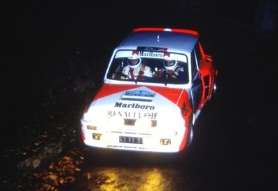 Alain Prost - Jean-Marc Andrié
28º Rallye du Var 1982. Renault 5 Turbo (43 VX 91). Abandonó por accidente.

Del 26 al 28 de Noviembre, Sainte-Maxime.
Superficie: asfalto.

Desconocemos de cuantos kilómetros tanto totales como cronometrados constaba la prueba.

Tomaron la salida 219 equipos, finalizaron 132.@
Palabras clave: Alain_Prost;Jean-Marc_Andrie;Renault;Turbo;Var;1982