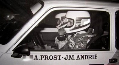 Alain Prost - Jean-Marc Andrié
28º Rallye du Var 1982. Renault 5 Turbo (43 VX 91). Abandonó por accidente.

Del 26 al 28 de Noviembre, Sainte-Maxime.
Superficie: asfalto.

Desconocemos de cuantos kilómetros tanto totales como cronometrados constaba la prueba.

Tomaron la salida 219 equipos, finalizaron 132.@
Palabras clave: Alain_Prost;Jean-Marc_Andrie;Renault;Turbo;Var;1982