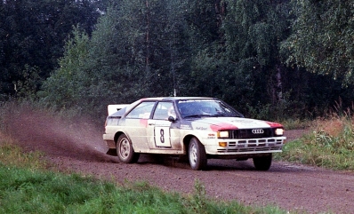 Michèle Mouton - Fabrizia Pons
32º Rally of the 1000 Lakes 1982. Audi Quattro (IN-NK 84). Abandonó por accidente en SS16 Korpijarvi de 3.74 km

Del 27 al 29 de Agosto, Jyväskylä, Finlandia.
Superficie: tierra.

El Rally tenia un total de 1432.00 km de los que 479.82 km divididos en 47 tramos eran especiales, (una de ellas fue cancelada SS39 Kalasaari de8.85 km).

Tomaron la salida 154 equipos, finalizaron 68.@
Palabras clave: Michele_Mouton;Audi;Quattro;Finlandia;1982;Womens;Mujeres