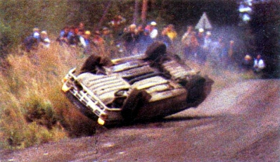 Michèle Mouton - Fabrizia Pons
32º Rally of the 1000 Lakes 1982. Audi Quattro (IN-NK 84). Abandonó por accidente en SS16 Korpijarvi de 3.74 km

Del 27 al 29 de Agosto, Jyväskylä, Finlandia.
Superficie: tierra.

El Rally tenia un total de 1432.00 km de los que 479.82 km divididos en 47 tramos eran especiales, (una de ellas fue cancelada SS39 Kalasaari de8.85 km).

Tomaron la salida 154 equipos, finalizaron 68.@

Palabras clave: Michele_Mouton;Finlandia;1982;Mujeres;Womens;Crash;Audi;Quattro