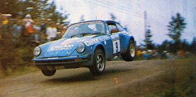 Per Eklund - Ragnar Spjuth
32º Rally of the 1000 Lakes 1982. Porsche 911 Carrera RS. Abandonó por la suspensión del coche en SS3 Urria de 7.90 Km.

Del 27 al 29 de Agosto, Jyväskylä, Finlandia.
Superficie: tierra.

El Rally tenia un total de 1432.00 km de los que 479.82 km divididos en 47 tramos eran especiales, (una de ellas fue cancelada SS39 Kalasaari de8.85 km).

Tomaron la salida 154 equipos, finalizaron 68.@
Palabras clave: ;Porsche;Finlandia;1982;