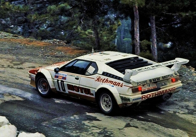 Bernard Darniche - Alain Mahé
26º Tour de Corse - Rallye de France 1982. BMW M1 (4888 PM 78). Abandonó por pérdida de aceite en SS10 Ponte Rosso - Borgo de 42.60 Km.

Del 6 al 8 de Mayo, Ajaccio, Córcega, Francia.
Superficie: asfalto.

El Rally tenia un total de 1616.70 km de los que 1176.10 km divididos en 27 tramos eran especiales.

Se inscribieron 181 equipos, tomaron la salida 177, finalizaron 47.@
Palabras clave: ;BMW;Grupo_B;Corse;Corcega;1982;M1
