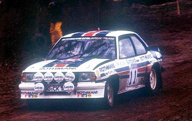 Jimmy McRae - Ian Grindrod
31º Lombard RAC Rally 1982. Opel Ascona 400 (GG-CK 188). Abandonó por el eje trasero en SS40 Lambton de 2.90 Km.

Del 21 al 25 de Noviembre, York, Inglaterra.
Superficie: asfalto - tierra.

El Rally tenia un total de 2970.00 km de los que 711.73 km divididos en 69 tramos eran especiales, (una de ellas fue cancelada SS46 Yair de 8.53 Km).

Se inscribieron 161 equipos, tomaron la salida 146, finalizaron 63.@
Palabras clave: Jimmy_McRae;Opel;Ascona;Gran_Bretaña;1982;RAC_Rally;Inglaterra