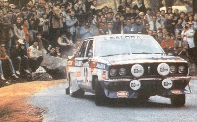 António Santinho Mendes - Rui Cunha
16º Rallye de Portugal Vinho do Porto 1982. Datsun Violet 160J (KNY59TU5207). Abandonó por exceso de penalización (OTL).

Del 3 al 6 de Marzo, Estoril, Cascais, Lisboa, Portugal.
Superficie: asfalto - tierra.
El Rally tenia un total 2312 km de los que 637.07 km divididos 40 tramos eran especiales.
Se inscribieron 107 equipos, tomaron 91, finalizaron 23.@
Palabras clave: Datsun;Violet;Portugal;1982