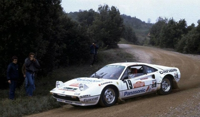 Antonio (Tonino) Tognana - Massimo De Antoni
24º Rally de Sanremo 1982. Ferrari 308 GTB (MI 48581P). Abandonó por problemas de motor en SS27 Castelgiocondo de 22.54 Km.

Del 3 al 9 de Octubre, Sanremo, Imperia, Liguria, Italia.
Superficie: asfalto - tierra.
El Rally tenia un total de 2663 km de los que 735.44 km divididos en 56 tramos eran especiales.
Tomaron la salida 90 equipos, finalizaron 27.@
Palabras clave: ;Ferrari;GTB;Sanremo;1982