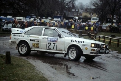Lasse Lampi - Pentti Kuukkala
31º Lombard RAC Rally 1982. Audi Quattro (LYV 5X). Abandonó por la suspensión en SS43 Kielder de 17.38 km

Del 21 al 25 de Noviembre, York, Inglaterra.
Superficie: asfalto - tierra.

El Rally tenia un total de 2970.00 km de los que 711.73 km divididos en 69 tramos eran especiales, (una de ellas fue cancelada SS46 Yair de 8.53 Km).

Se inscribieron 161 equipos, tomaron la salida 146, finalizaron 63.@
Palabras clave: Audi;Gran_Bretaña;1982;RAC_Rally