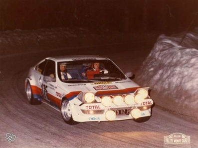 Philippe Wambergue - Jean de Alexandris
50º Rallye Automobile de Monte-Carlo 1982. Matra Murena (6639 NZ 78). Abandonó.

Del 16 al 22 de Enero, Monte Carlo.
Superficie: asfalto - nieve.

El Rally tenia un total de 4082.71 km de los que 747.81 km divididos en 32 tramos eran especiales, (2 de ellas fueron canceladas SS7 Trigance - Chateauvieux 1 de 28,53 Km y SS15 St Jean en Royans - La Chapelle en Vercors de 38,67 Km).

Se inscribieron 306 equipos, tomaron la salida 299, finalizaron 140.@
Palabras clave: Matra;Murena;Montecarlo;1982;nieve