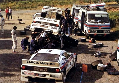 Asistencia del Equipo Martini Racing en el 27º Tour de Corse - Rallye de France 1983
1# (TO Y88743) Jean-Claude Andruet - Michèle 