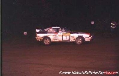 Hannu Mikkola - Arne Hertz
33º 1000 Lakes Rally 1983. Audi Quattro A2 (IN-NL 12). Clasificado 1º.

Del 26 al 28 de Agosto, Jyväskylä, Finlandia.
Superficie: tierra.

El Rally tenia un total de 1461.00 km de los que 472.63 km divididos en 50 tramos, eran especiales.

Se inscribieron 180 equipos, tomaron la salida 174, finalizaron 71.@
Palabras clave: ;Audi;Quattro;Finlandia;1983;Grupo_B