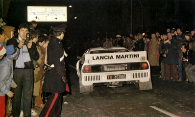 Walter Röhrl - Christian Geistdörfer
51º Rallye Automobile de Monte-Carlo 1983. Lancia Rally 037 (TO Y63865). Clasificado 1º.

Del 22 al 28 de Enero, Monte-Carlo.
Superficie: asfalto - nieve.

RMC clasificó a todos los equipos que terminaron el 
