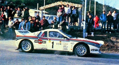 Walter Röhrl - Christian Geistdörfer
51º Rallye Automobile de Monte-Carlo 1983. Lancia Rally 037 (TO Y63865). Clasificado 1º.

Del 22 al 28 de Enero, Monte-Carlo.
Superficie: asfalto - nieve.

RMC clasificó a todos los equipos que terminaron el 