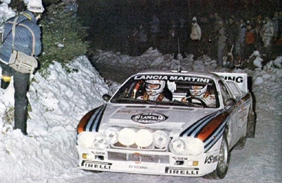Walter Röhrl - Christian Geistdörfer
51º Rallye Automobile de Monte-Carlo 1983. Lancia Rally 037 (TO Y63865). Clasificado 1º.

Del 22 al 28 de Enero, Monte-Carlo.
Superficie: asfalto - nieve.

RMC clasificó a todos los equipos que terminaron el 