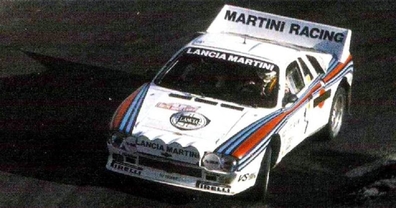 Walter Röhrl - Christian Geistdörfer
51º Rallye Automobile de Monte-Carlo 1983. Lancia Rally 037 (TO Y63865). Clasificado 1º.

Del 22 al 28 de Enero, Monte-Carlo.
Superficie: asfalto - nieve.

RMC clasificó a todos los equipos que terminaron el 